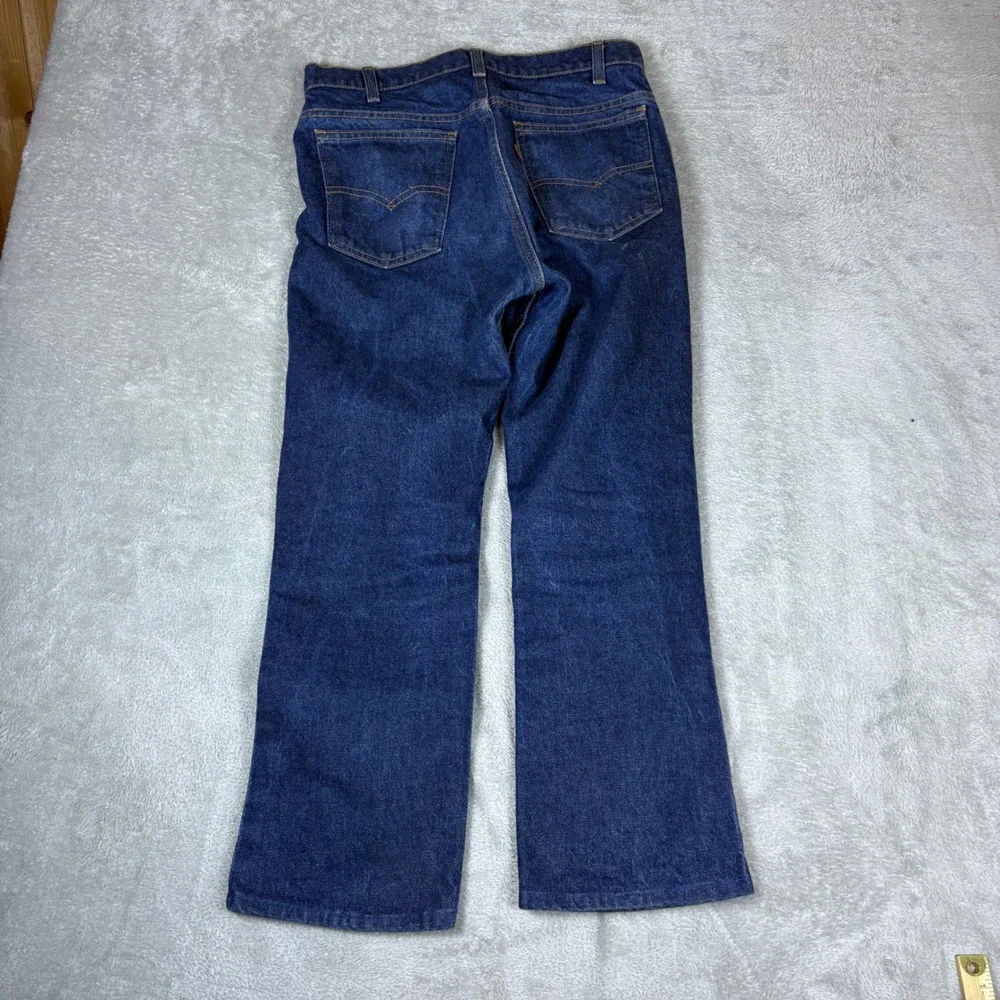 Levi's Jeans Men 32x30 (Fits 32x26) 517 Bootcut Vintage Orange Tab USA Whiskered